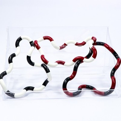 Original Twisty Fidget Snake Spielzeug sensorisches Puzzle flexibles Schreibtisch Stress Spielzeug
