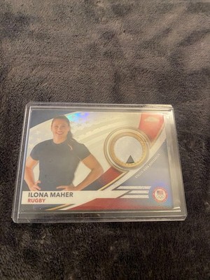 2024 Topps Chrome ILona Maher 2 Color Relic USA RUGBY!!!