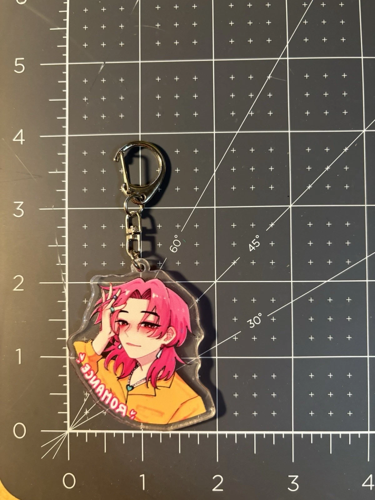 KPop Demon Hunter Saja Boys Romance Acrylic Keychain Anime