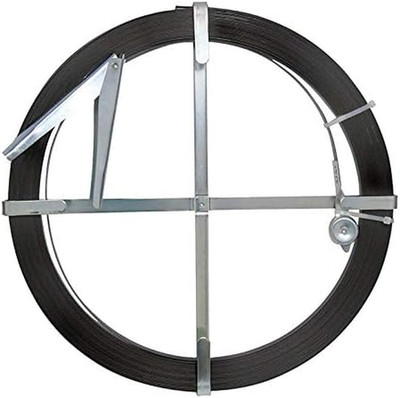 Cobra 100 Ft. L Flat Steel Sewer Rod
