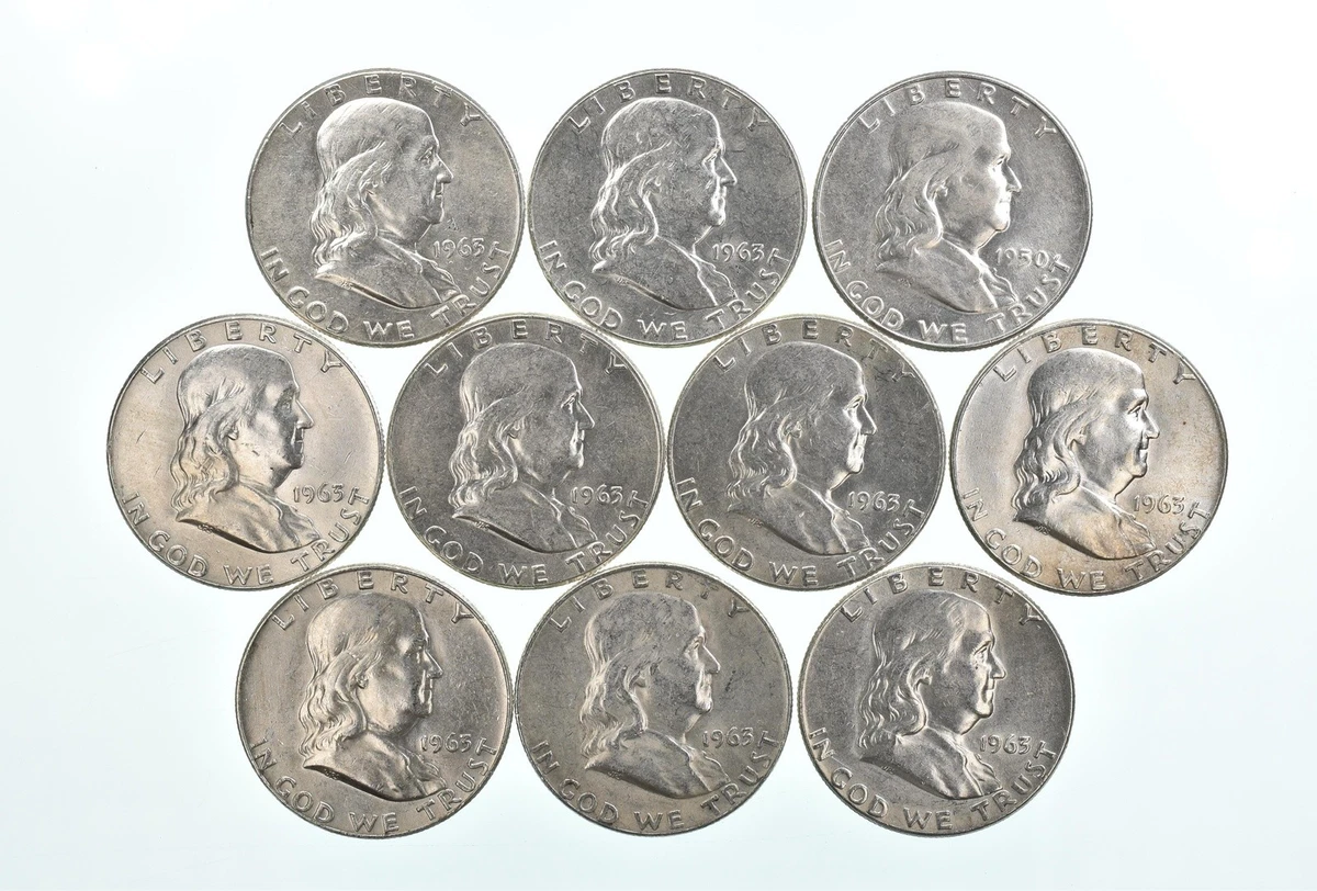 Franklin Half Dollar Roll for sale | eBay