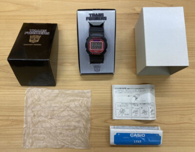 Casio G-shock DW-5600VT Transformer × Cybertron From Japan | eBay