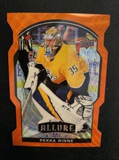 20-21 UD Allure Hockey Orange Slice Parallel 4 Pekka Rinne