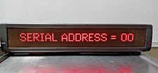 Alpha 4120C Programmable LED Display Message Board (3 Colors/2 Lines)