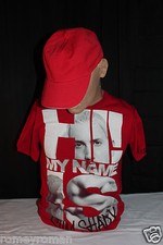 VINTAGE "HI  MY NAME IS SLIM SHADY" SMALL UNISEX T-SHIRT - EMINEM - M.MATHERS