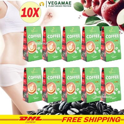 10Packs Vegamae Coffee  Dietary Supplement Weight Control Detox Slimming Prebiot