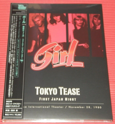 GIRL Tokyo Tease First Japan Night JP CD