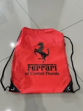 Ferrari Of Florida Drawstring Bag Sports Gym Swimming Kit Ruck Sack Adults Kids