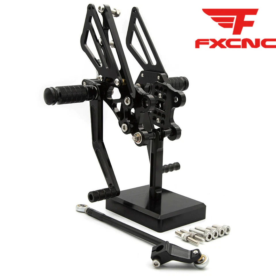 Para Kawasaki Ninja ZX12R 2000-2001 CNC Reposapiés Estriberas Pedales Foto 3 de 4