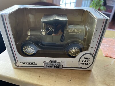 ERTL 1918 Runabout Barrel Bank
