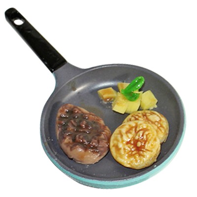  Mini -Steak -Modell Kind Kinder Spielen Lebensmittelspielzeug Kinderspielzeug