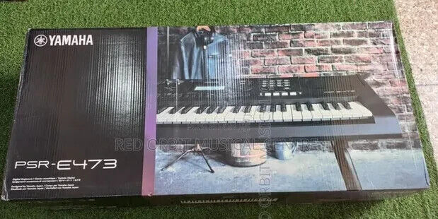 YAMAHA PSR-E473 61-Key Portable Keyboard w/ Built-In YAMAHA PSR-E473 61-Key Portable Keyboard w/ Built-In