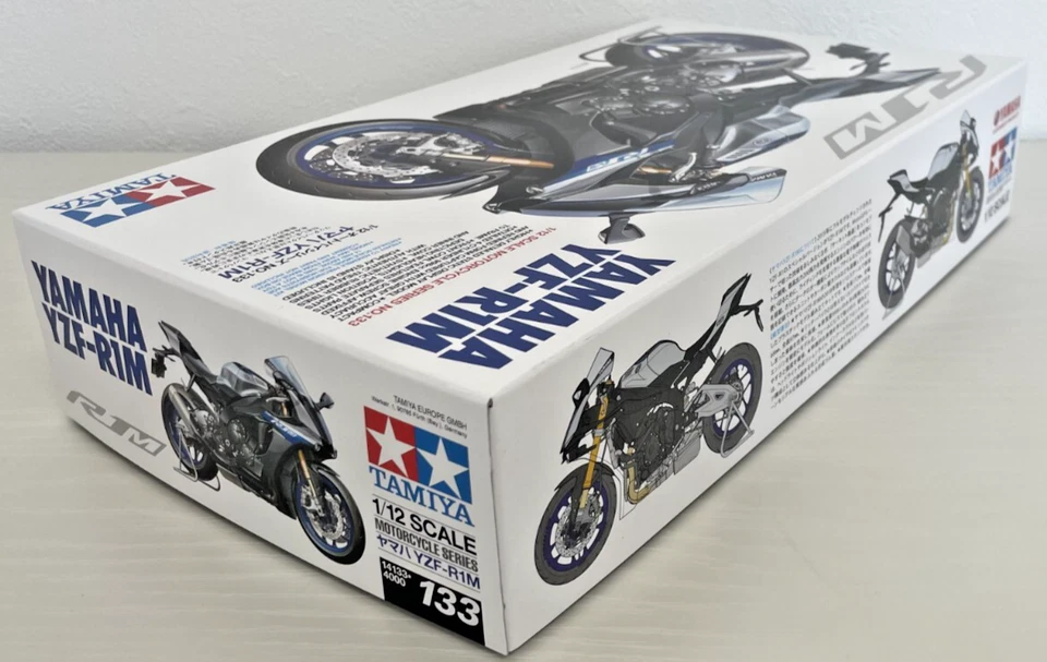 Kit modellino in plastica per moto Tamiya 1/12 Yamaha YZF-R1M 14133 NUOVO dal... - Immagine 3 di 4