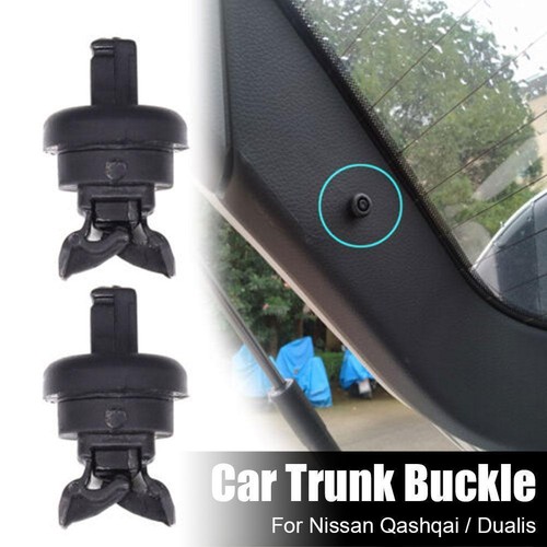 2x clips Parcel Shelf Cord String Hanger For NissanJ11 Note Qashqai E11 V3J2