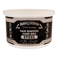 Waxness Wax Necessities Barbero Grooming Hard Wax "Steel" for Men 14 oz / 397 g