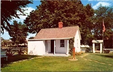 Birthplace Herbert Hoover West Branch Iowa IA Postcard UNP VTG Mike Roberts