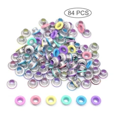 1/8" Aluminum Quicklet Eyelets Pastel -Scrapbooking Card Making Luggage/Cruise
