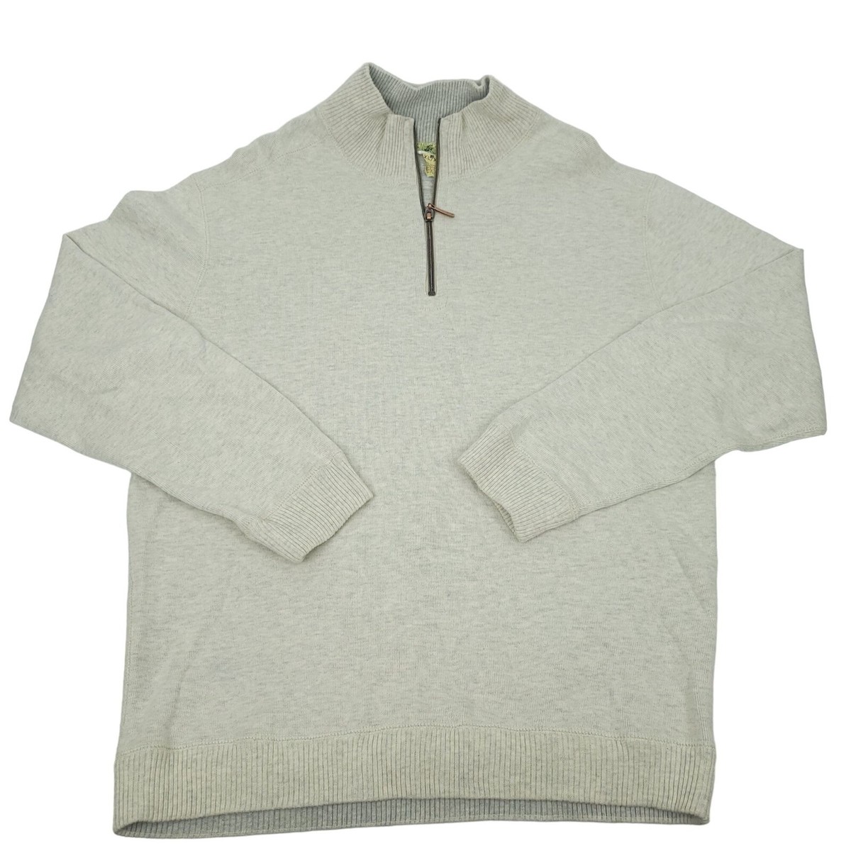 Vintage Joe Marlin Pullover Sweater Quarter Zip Men Size XL Retro 