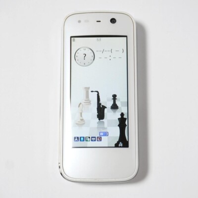 docomo F-03A white FOMA Japanese Slider phone Mobile Phone garakei