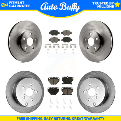 Complete Front & Rear Brake Disc Pad Set For Toyota Celica 1.8 VVTi (1999-2006) - E-Approved