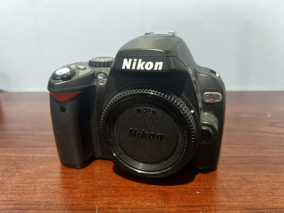 Nikon D40X 10.2 MP Digital SLR Camera - Black (Body Only 