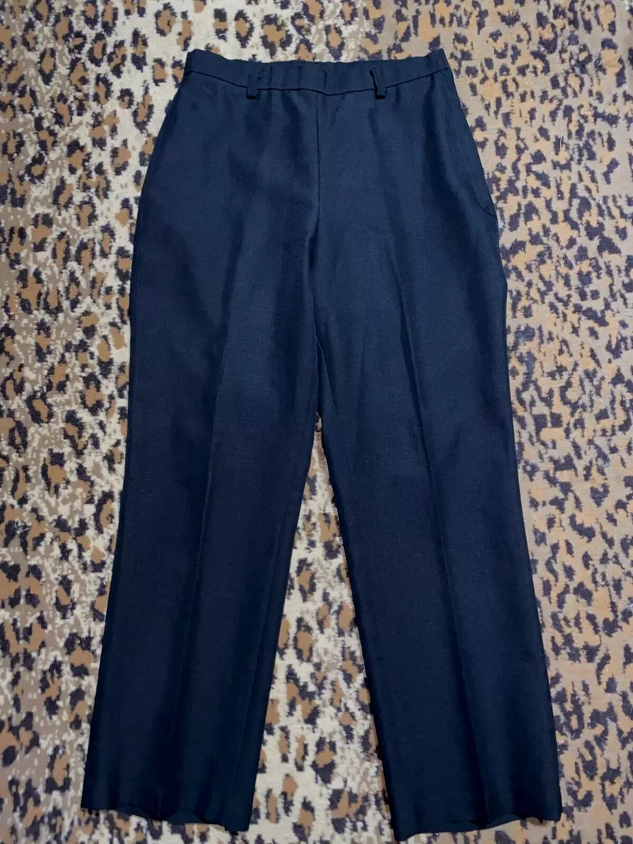 WOMENS HOBBY HORSE WESTERN SHOW PANTS SIZE 30 BLACK SIDE ZIP