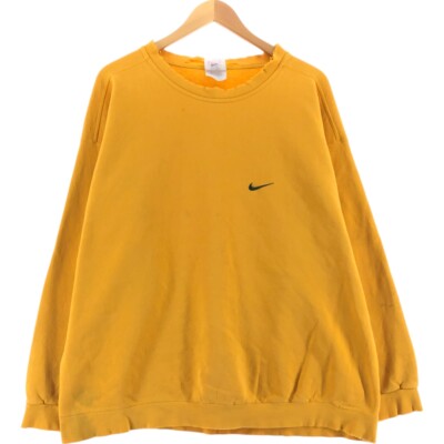 USA製 90s nike one point sweat 90'S Nike One Point Logo Sweatshirt Trainer Made in USA