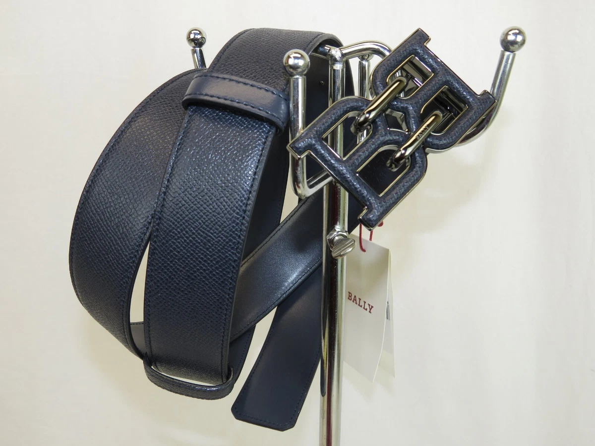 Bally Emblem logo-buckle belt - Black