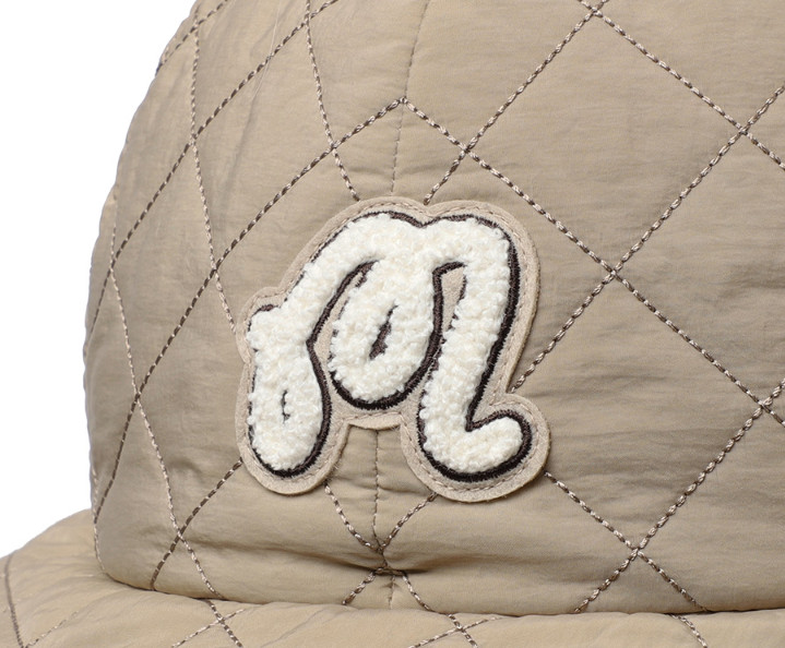 [Malbon Golf] Quilted Bucket Hat BEIGE (WOMAN) image 5
