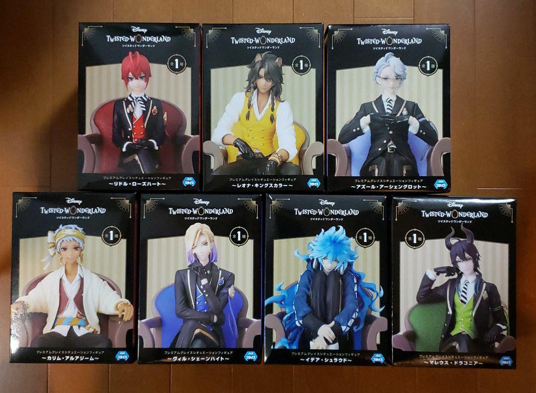 ツイステッドワンダーランド フィギュア レオナ イデア マレウス 3点