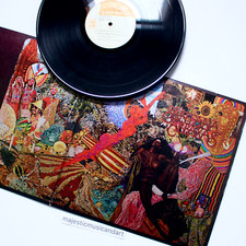 RARE QUADROPHONIC 1971 SANTANA ABRAXAS VINYL METALLIC COVER RARE RARE QUADROPHONIC 1971 SANTANA ABRAXAS VINYL METALLIC COVER RARE