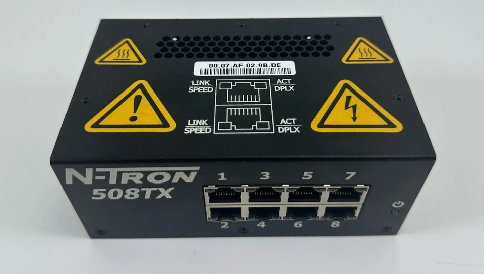 N-TRON 508TX-A 8-PORT INDUSTRIAL ETHERNET SWITCH - Image 2 of 4