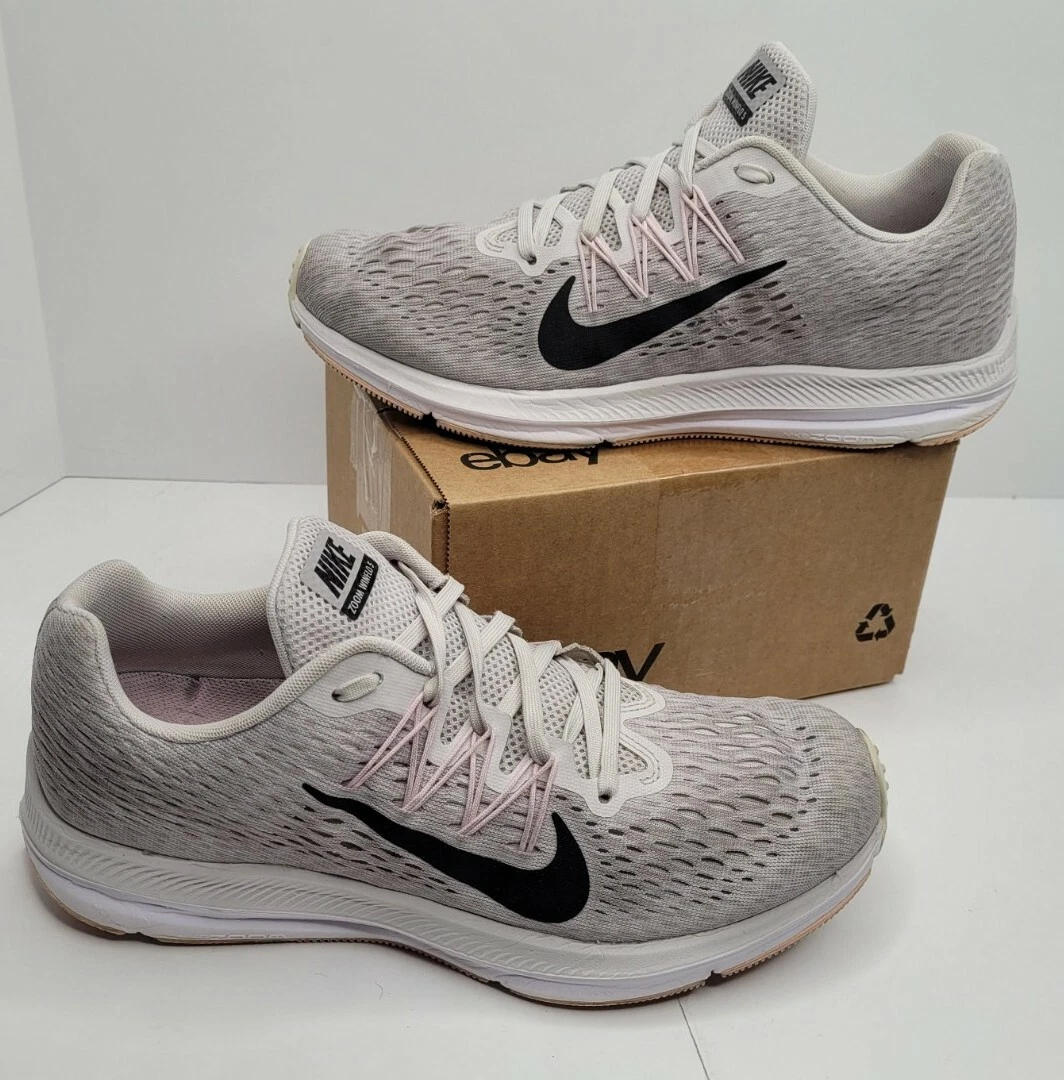 Nike Zoom Winflo 5 Womens Size 9 Gray Mesh Running Shoes AA7414-013 | eBay