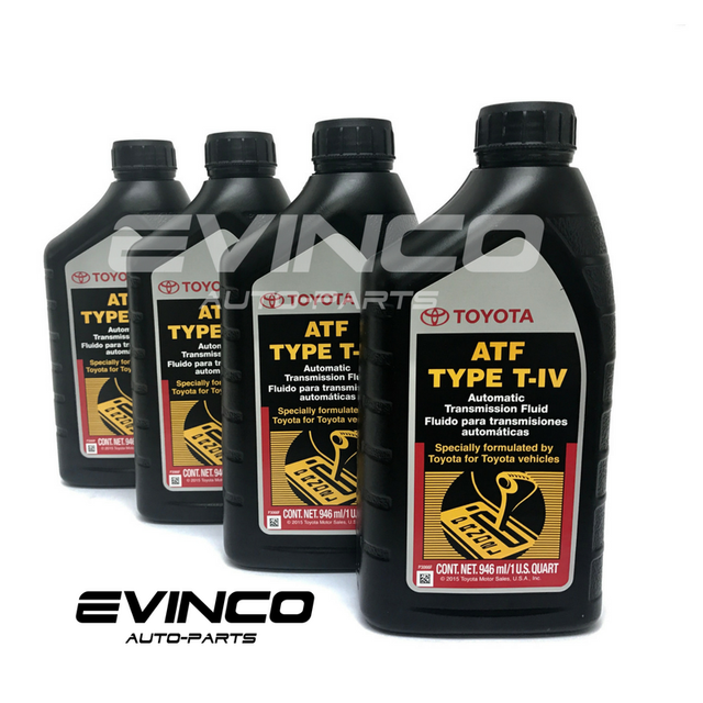 Toyota Genuine Lexus ATF Type TIV Automatic Transmission Fluid OEM 4