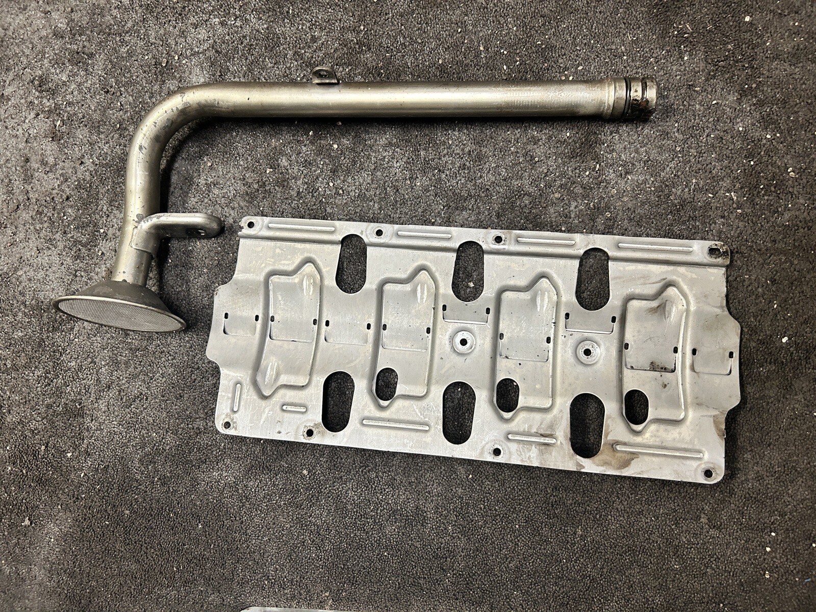 Ford 6.7L Powerstroke Turbo Diesel Upper Aluminum Oil Pan OEM eBay