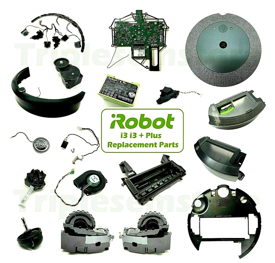 iRobot Roomba i3 i3 + Plus 3150 3550 WiFi Connected Vacuum Replacement Parts