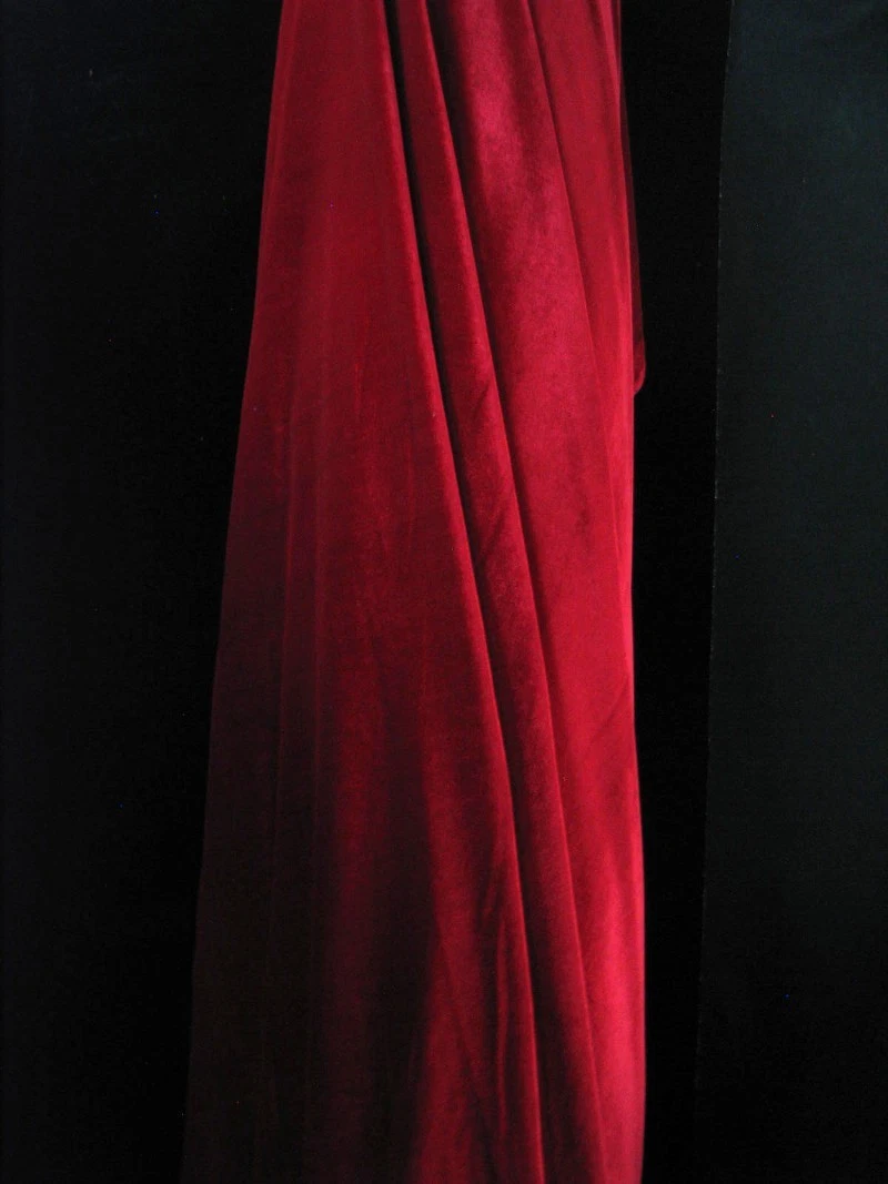 OFF WHITE Costumi in tessuto velluto stretch artigianato abbigliamento tappetini 60"w 30 colore da cortile