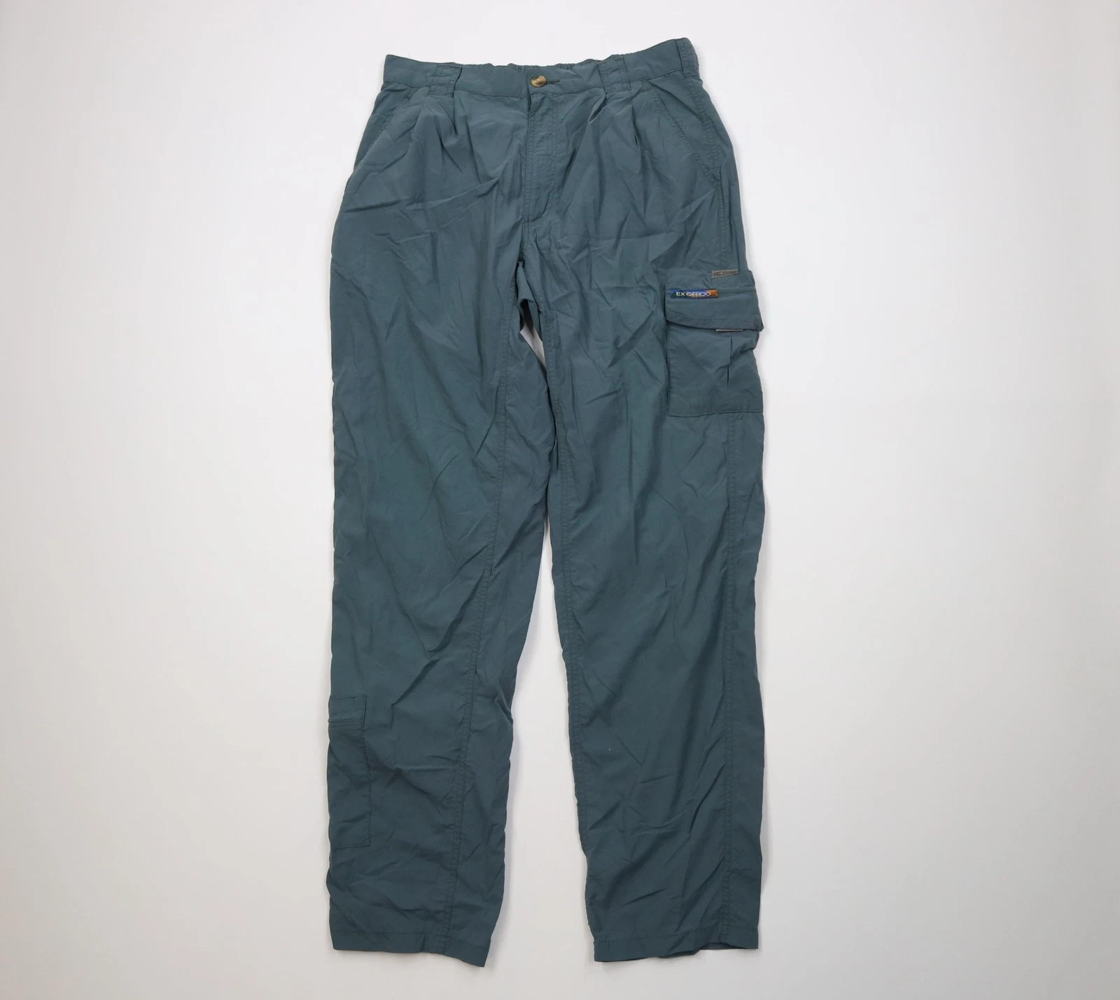 Vintage 90s Y2K ExOfficio Mens Medium Outdoor Hiking Trekking Pants Teal Green
Opens in a new window
