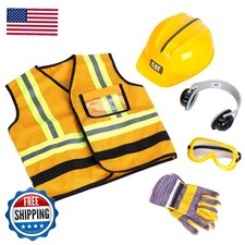 Klein CAT Caterpillar Worker Vest 5-Piece Construction Tool Toy Set 3202