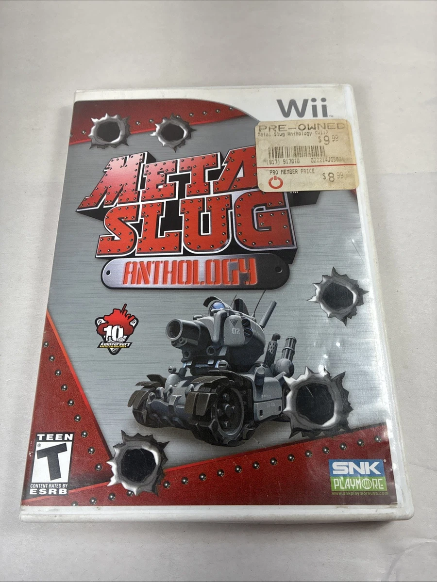 Metal Slug Anthology Nintendo Wii Video Games for sale | eBay