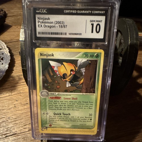 Ninjask graded CGC 10 for sale on eBay