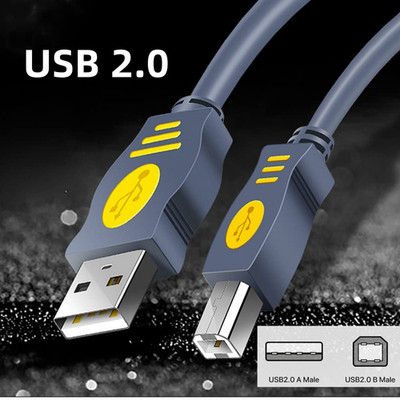 USB 2.0 Printer Cable for HP Deskjet 2755E, 2855E, 4155E, 4255E, 3755, 3772, ...