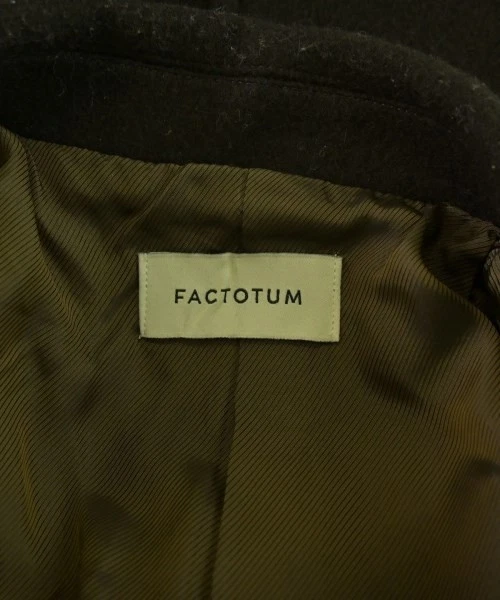 FACTOTUM Chester Coats Brown 46(Approx. M) 2200685641026 - product detail image 3