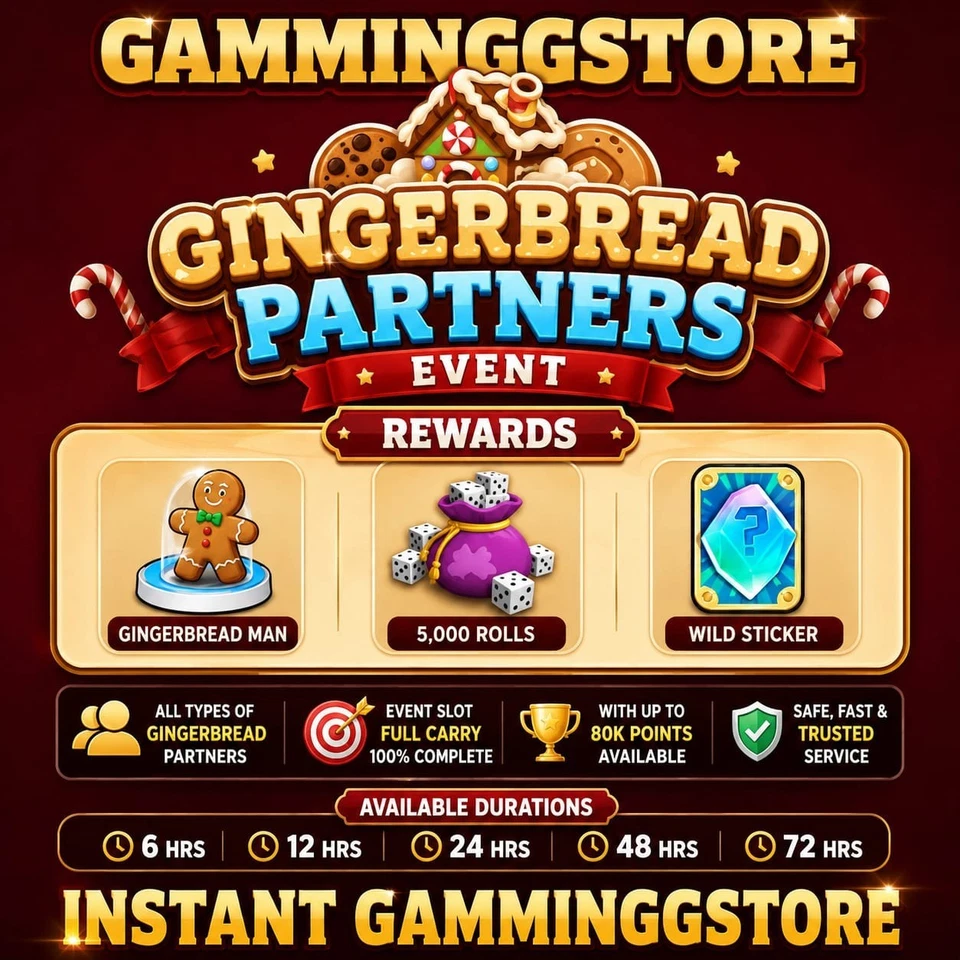Wählen Sie einen beliebigen Lebkuchen Partner Event Slot Mono_Poly Go Full Carry Partner Event - Bild 1 von 1