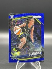 2025 Prizm WNBA JJ Quinerly Prizm Blue Velocity #95 Dallas Wings