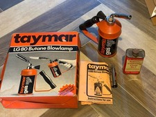 Taymar LG80 Butane Gas Blowlamp Set Vintage item Freepost UK