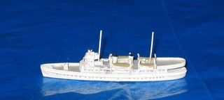 USA Präsidentenyacht Roosevelt POTOMAC ex ELECTRA Rhenania 166 Metall 1:1250