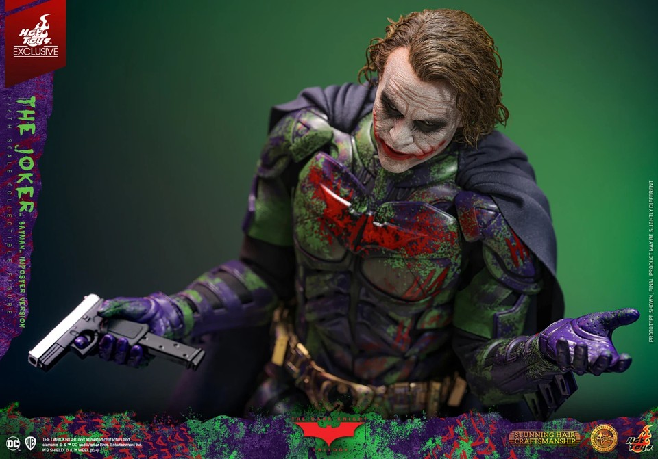 Hot Toys The Dark Knight The Joker (Batman Imposter Version) Artisan ...