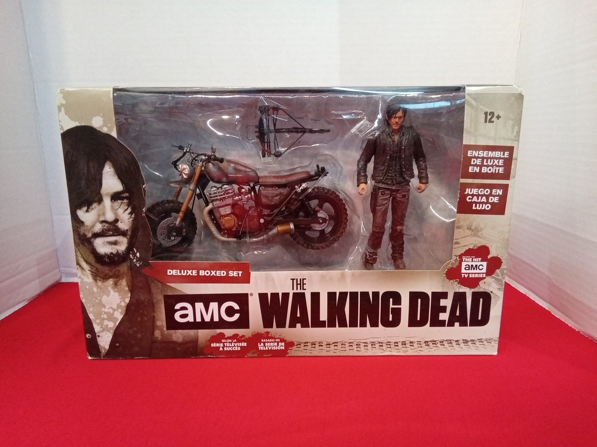 The Walking Dead Daryl Dixon Figure & Chopper Boxed Set McFarlane The Walking Dead Daryl Dixon Figure & Chopper Boxed Set McFarlane