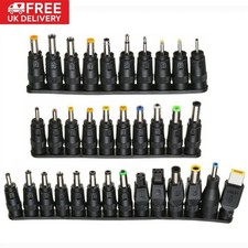34 Sizes Power Supply Tips AC DC Multi Laptop Adapter Charger Notebook Universal
